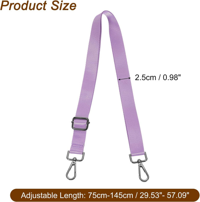 Wide Shoulder Strap 2.5cm Adjustable Purse Strap Replacement Crossbody Strap for Shoulder Bag Handbag – product detail