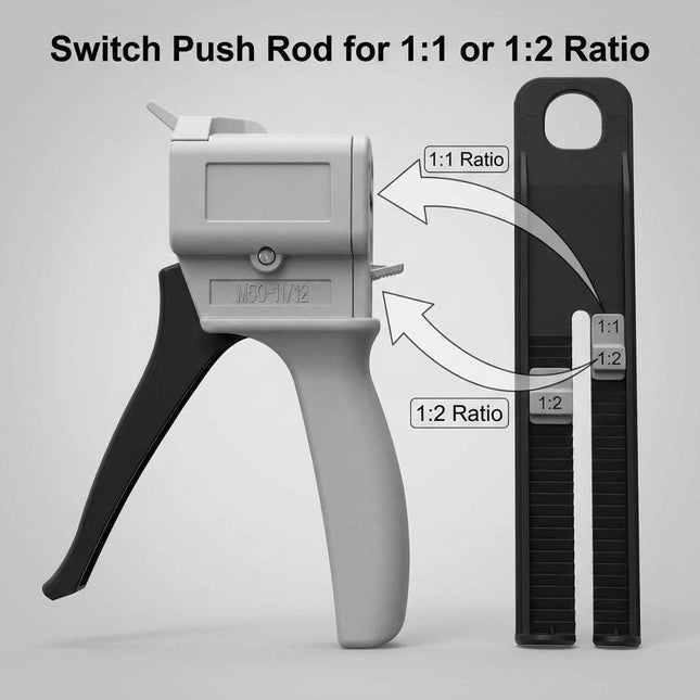 50ml Dual Cartridge Dispensing Gun – product detail