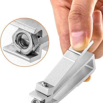 Cage Nut Insertion/Removal Tool for Installing or Removing Cage Nuts in 19 Inch / 10 Inch Server Room Rack Network Cabinet Racks/Media & IT Equipment, 2 Pack
