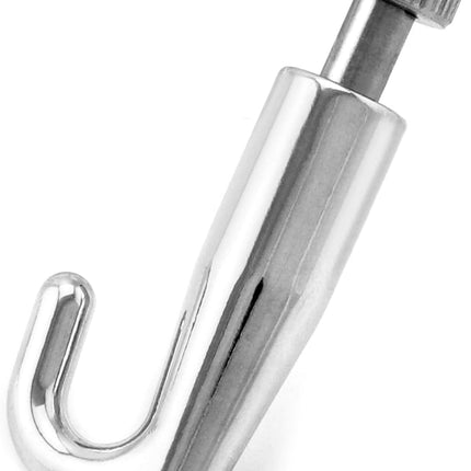 Art Gallery Display Wire Rope Hanger Hooks, 10 Pack Adjustable Metal Hooks Fit 2.0mm Steel Cables Wire Rope, Gallery Picture Hanging System