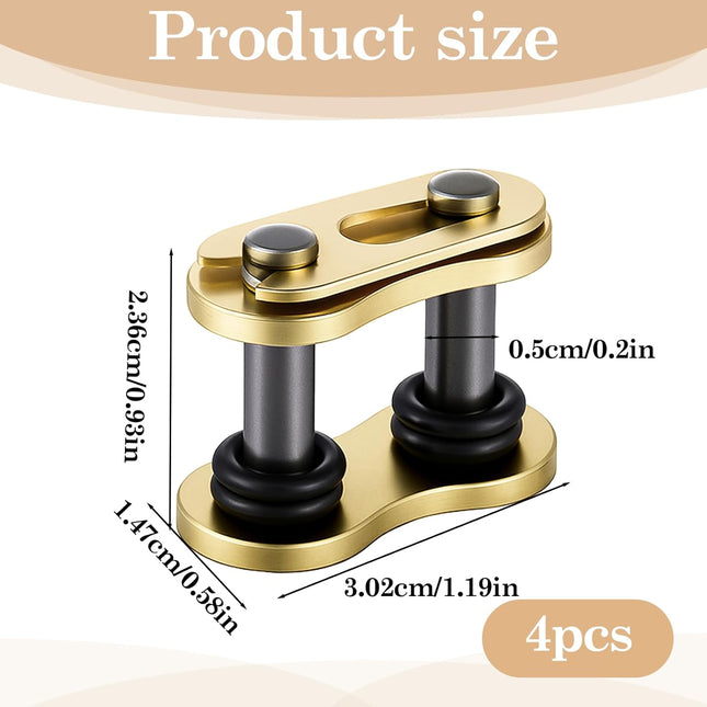 4 Pcs 525 Chain Connecting Master Link with O-Ring Seal 525 Motorcycle Chain Drive Chains for Motorcycle – product detail