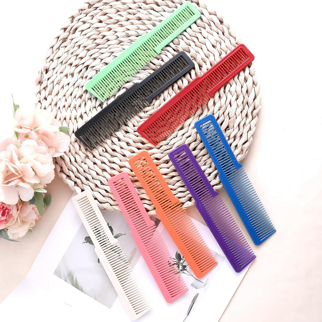 10 PCS Barber Combs Hair Cutting Combs Professional Fine Tooth Comb Flat Top Clipper Comb Blending – product detail
