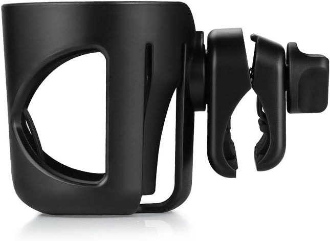 Universal Cup Holder Stroller Cup Holder 360 Degree Rotatable Large Caliber Designed Bottle Holder for – product detail