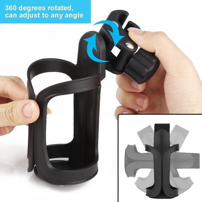 Bike Cup Holder Bike Water Bottle Holders Universal 360 Degrees Rotation Cup Holder for Bicycle – product detail