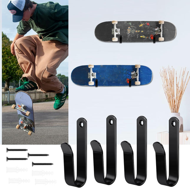 Snowboard Wall Mount Clips Horizontal Snowboard Rack Display Stand Snowboard Wall Mount Clips for – product detail