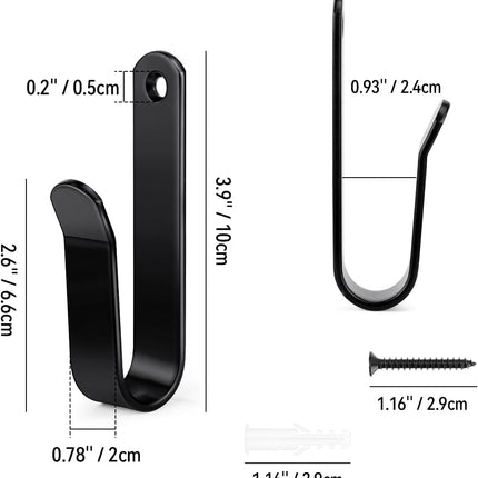 Snowboard Wall Mount Clips, Horizontal Snowboard Rack Display Stand, Snowboard Wall Mount Clips for Surfboards Skateboards Skis Home Garage