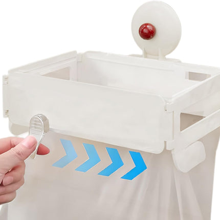 Touch Bin Trash Bag Holder 18.5x12.5cm Space Saving Versatile Waste Container