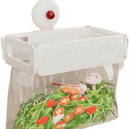 Touch Bin Trash Bag Holder 18.5x12.5cm Space Saving Versatile Waste Container