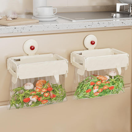 Touch Bin Trash Bag Holder 18.5x12.5cm Space Saving Versatile Waste Container