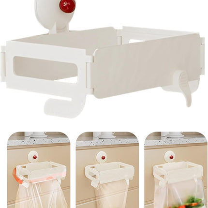 Touch Bin Trash Bag Holder 18.5x12.5cm Space Saving Versatile Waste Container