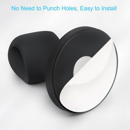 Door Stopper Door Holder 1 Piece Door Buffer Door Stop for Indoor Outdoor Use Brown