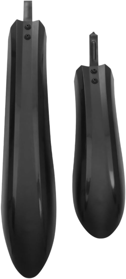 Adjustable Black Bicycle Mudguard Set