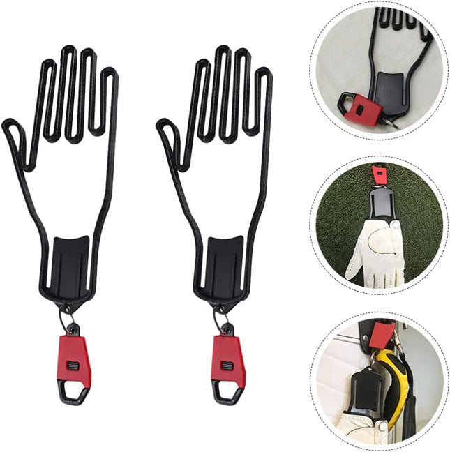 Golf Glove Holder Prevents Deformation and Protects Gloves Black 1 Pair – product detail