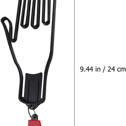 Golf Glove Holder Prevents Deformation and Protects Gloves Black 1 Pair