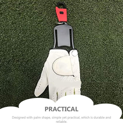 Golf Glove Holder Prevents Deformation and Protects Gloves Black 1 Pair