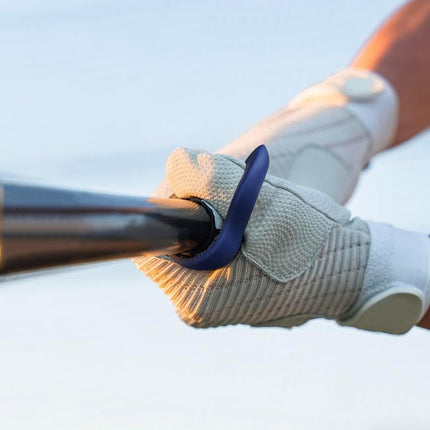 Blue Thumb Grips Finger Protectors for Thumb Tips - 1 Pair