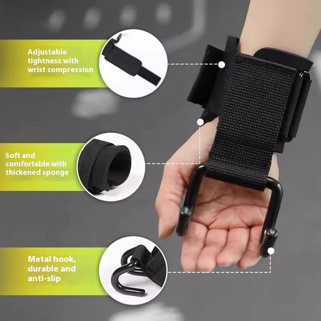 Weight Lifting Wrist Strap Hooks – product detail