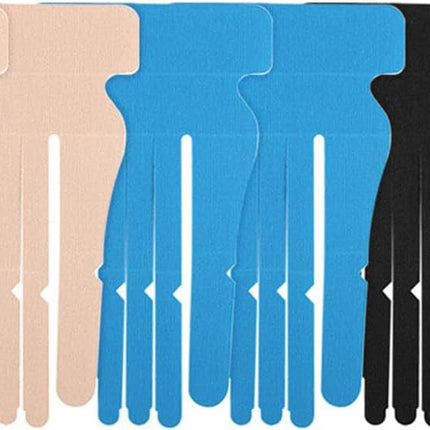 Pre-cut Cotton Sport Tape 3 Pairs Wrist and Finger Support