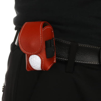 Golf Ball Pouch Set of 2 Belt Clip Holder Perfect Golf Gift for Men