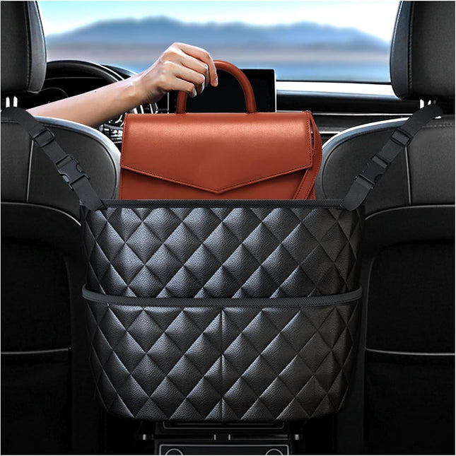 Car Seat Back Organizer with Storage Pockets