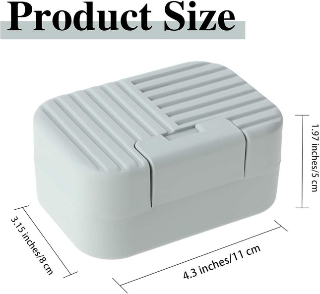 2 Pack Travel Soap Case with Lever – product detail