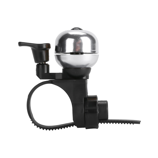Silver Universal Bicycle Bell Waterdicht Suitable for Adult and Kids Bikes Bike Accessories 1 Piece