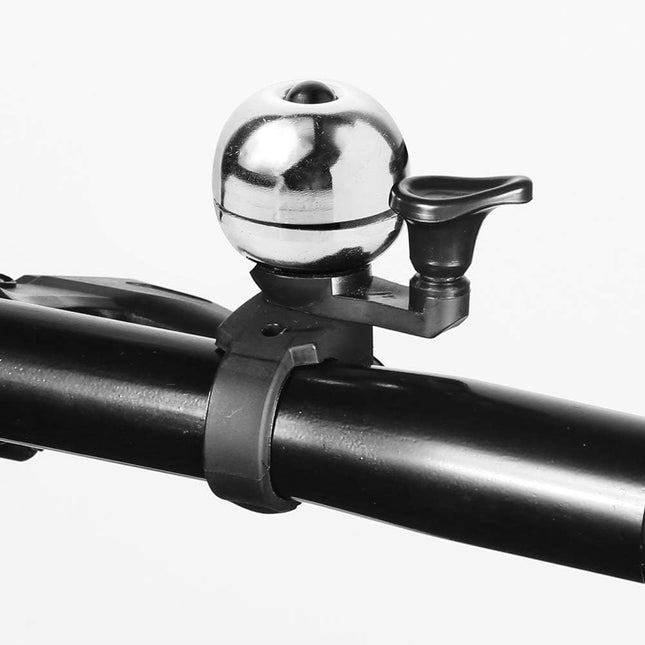 Silver Universal Bicycle Bell Waterdicht Suitable for Adult and Kids Bikes Bike Accessories 1 Piece – product detail