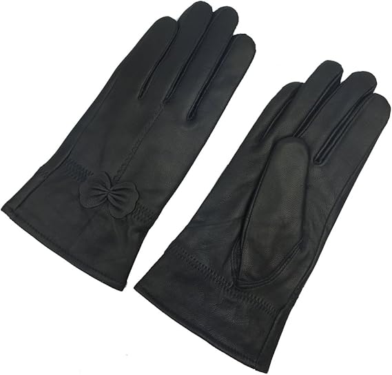 Winter Warm Fleece Lined Leather Gloves – product detail