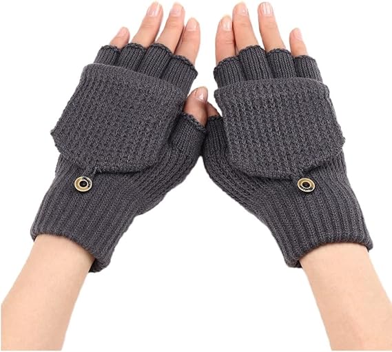 Women's Warm Fingerless Gloves