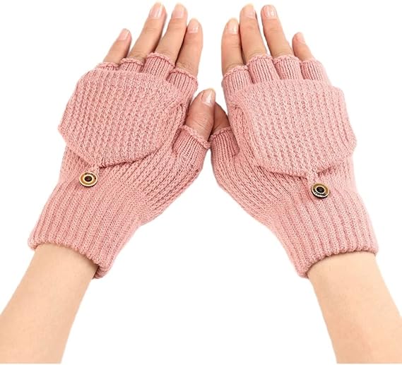 Women's Warm Fingerless Gloves
