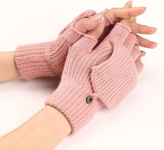 Women's Warm Fingerless Gloves – product detail