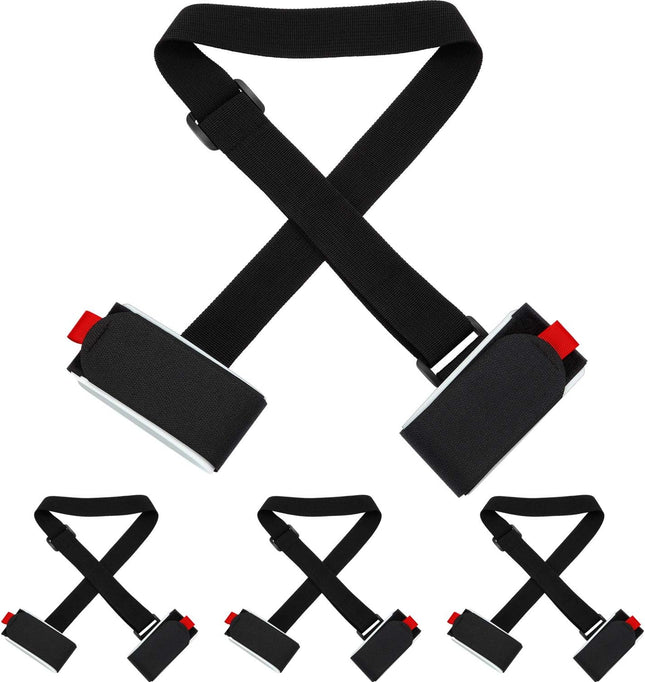 Adjustable Ski Carrier Bag for Skis and Poles