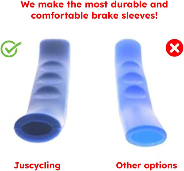 Silicone Bike Handlebar Grips Set 75x12mm Black Red Green Blue Yellow 5 Pairs Universal Fit – product detail