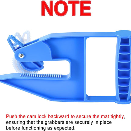 Mat Fastening Set Easy Mat Moving Tool Horse Mat Pull Strap Rubber Gym Mat