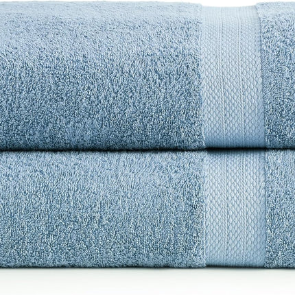 Bath Sheets Bathroom Towel Set- 2 Pack 100% Cotton Extra Large Bath Towels, Oversized Bath Towels, Luxury Bath Towels Large Bathroom Set, Shower Towels Bath Towel Sets for Bathroom, 35x66 - Allure