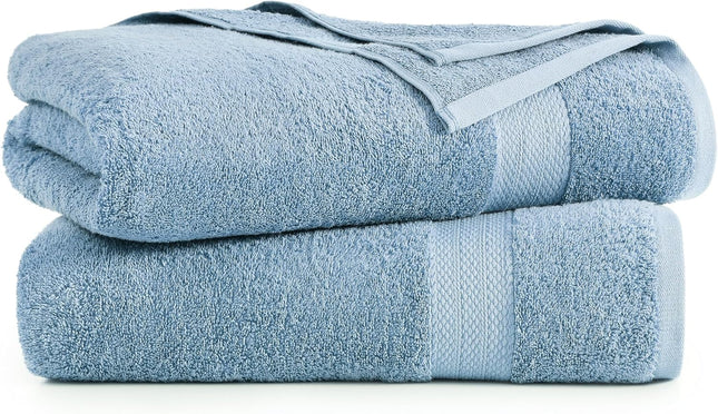 Bath Sheets Bathroom Towel Set- 2 Pack 100 Percent Cotton Extra Large Bath Towels Oversized – product detail