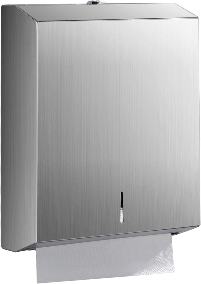 Paper Towel Dispenser Wall V1258-DP02-C-1426 in Stainless Steel