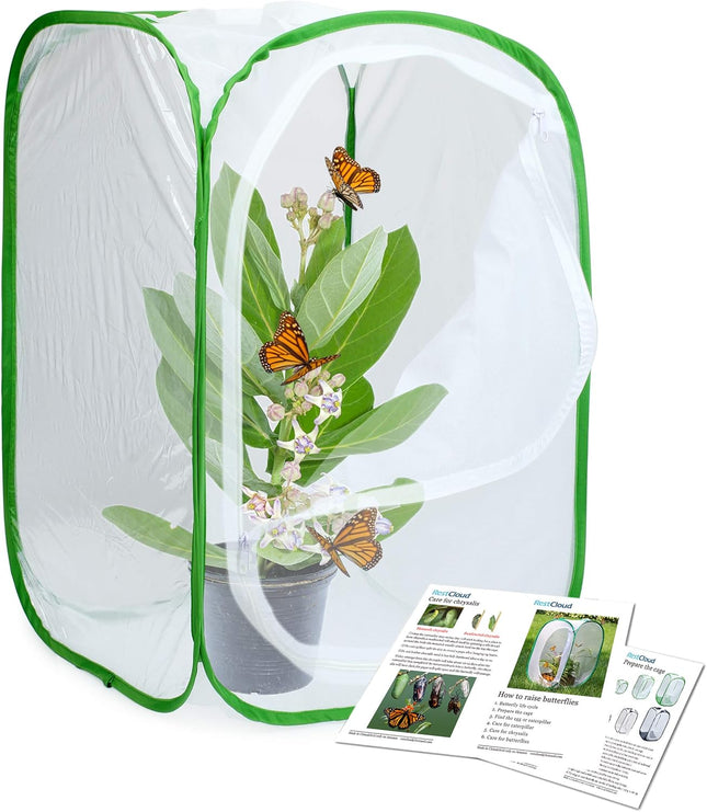 Insect and Butterfly Habitat Cage Terrarium Pop-up 23.6 Inches Tall V1258-DP02-C-1435