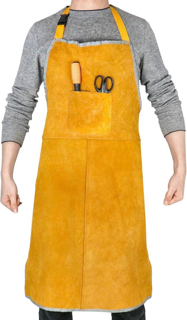 Leather Welding Work Apron – product detail
