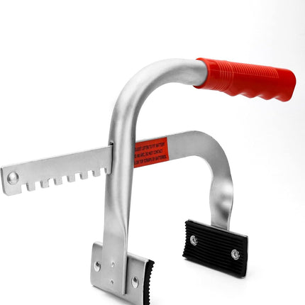 Battery Carrier, Battery Rack with Pads, Adjustable from 5" to 7", for Lifting and Carrying Batteries