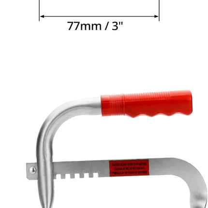 Battery Carrier, Battery Rack with Pads, Adjustable from 5" to 7", for Lifting and Carrying Batteries