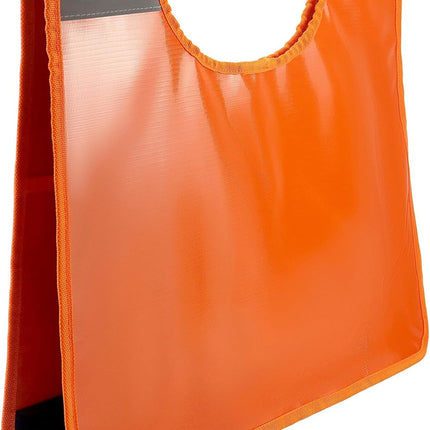 Winch Damper, Heavy Duty Safety Recovery Dampener Recovery Line Dampener Car Off-Road Winch Rope Dampener Blanket with Pocket, Orange, 1 Pack