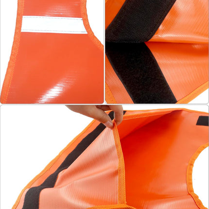 Winch Damper, Heavy Duty Safety Recovery Dampener Recovery Line Dampener Car Off-Road Winch Rope Dampener Blanket with Pocket, Orange, 1 Pack