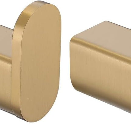 Champagne Bronze Towel Hooks for Bathrooms Wall Mount Coat Hooks SUS304 Stainless Steel Hand Towel Robe Hook.96026-8CB