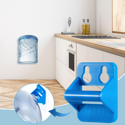 4 Pcs Ice Bucket Hanger Bracket Ice Bucket Hook Holder Compatible with Saf T Tote for Storage Sanitary Drying Management Accessory, Blue
