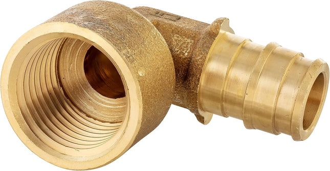 2-Pack Pex A Expansion Brass Fittings 1/2 x 1/2 NPT Female Elbow For Pex-A Tube Connection ASTM F1960 – product detail