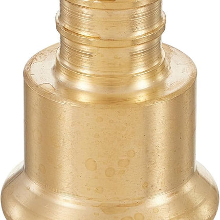 (Pack of 10)  1/2" Copper Press X 1/2" PEX Crimp Coupling Brass Adapter, for Copper and PEX Pipe Connection (PEX1807344)