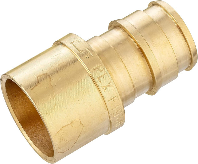 (Pack of 10) Pex A Full Flow Expansion Brass Fittings 1/2 x 1/2 Female Sweat Adapter ASTM F1960 – product detail