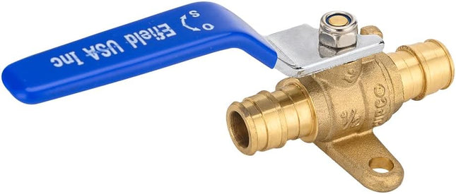 1/2 Inch Pex A Expansion Brass Full Port Shut-off Ball Valve with Drop-ear ASTM 1960 UPC Certified – product detail