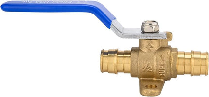1/2 Inch Pex A Expansion Brass Full Port Shut-off Ball Valve with Drop-ear, ASTM 1960, UPC Certified,(VALVE027)